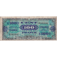 France, 100 Francs, Drapeau/France, 1945, 05464945, TB, Fayette:VF25.11 - 1945 Verso France