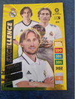 CARTE  FOOT PANINI  ADRENALYN   REAL  MADRID  2022/23   MODRIC  //  PARFAI ETAT  //  1er  CHOIX  //  Balon De Oro - Trading Cards