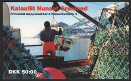 Grönland 1993 - Mi-Nr. Markenheft 3 ** - MNH - Königin Margarethe II / Krabben - Booklets