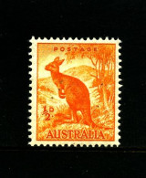 AUSTRALIA - 1949  1/2 D  KANGAROO  NO WMK  MINT   SG 228 - Ungebraucht