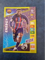 CARTE  FOOT PANINI  ADRENALYN   BARCA   2022/23   KESSIE   //  PARFAI ETAT  //  1er  CHOIX  // - Trading Cards