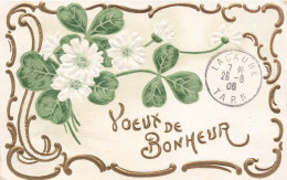 FETES ET VOEUX - Vœux De Bonheur - Colorisé - Carte Postale Ancienne - Other & Unclassified