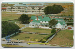 Falkland Islands - Government House And The Community School - 195CFKB - Islas Malvinas