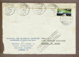 Portugal, 1973, Para Valença Do Minho - Storia Postale