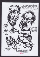 CPM NICE 30 Ex Numérotés Signés JIHEL Satirique Caricature Médecin Nouvelle Calédonie Bouledogue Français - Other & Unclassified