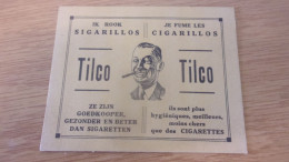 CDV TILCO CIGARILLOS PLUS HYGIENIQUES IK ROOK SIGARILLOS SIGARETTEN - Werbeartikel