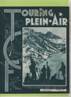 TOURING PLEIN AIR 12 1949 - SKIEUR TOURISTE - ALPES FRANCAISES - LA MOLL - ESQUIMAUTAGE - CAMPING AU MAROC - ANTARCTIQUE - General Issues