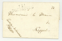 121 DOESBOURG Departement Conquis 1812 - 1792-1815: Départements Conquis