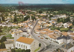 MONCOUTANT. - Vue Générale Aérienne. L'Eglise Et Le Centre Du Bourg - Moncoutant