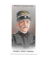 BG52  - FIGURINA CIGARETTE WILLS - GENERAL CADORNA - Wills