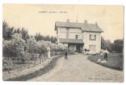 Cpa: 40 LABRIT (ar. Mont De Marsan)  Villa BEL AIR (animée)  Ed. Marquet  (rare) - Labrit