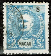 Macau, 1898, # 84, Used - Gebruikt