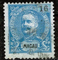 Macau, 1898, # 87, Used - Usados