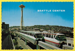 *** WASHINGTON *** SEATTLE - ALWEG MONORAIL - Monorails Sur Rail Central 55 Years - Seattle