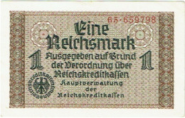 Allemagne. Eine (1) Reichsmark. - Autres & Non Classés