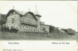 Trois-Ponts. Château De Petit Spay. - Trois-Ponts