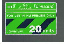 GRAN BRETAGNA (UNITED KINGDOM) - BT -   1995 HM PRISONS ONLY 20 UNITS -  USED - RIF. 10089 - Other & Unclassified