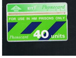 GRAN BRETAGNA (UNITED KINGDOM) - BT -   1995 HM PRISONS ONLY 40 UNITS -  USED - RIF. 10089 - Altri & Non Classificati