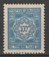 ALGERIE - 1953 - TAXE - YVERT N°48 ** MNH - COTE = 16 EUR - Unused Stamps