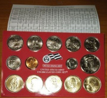 America USA 2008 Coin Set Denver Mint UNC - Mint Sets