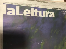 STUPENDA RIVISTA LA LETTURA DEL CORRIERE DELLA SERA - Autres & Non Classés