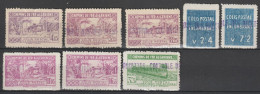 ALGERIE - 1941 - COLIS POSTAUX - YVERT N°90//94 (*) + 89 + 96/97 * MLH - COTE = 69 EUR - Colis Postaux