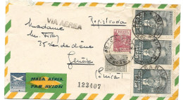 42 - 88 - Enveloppe Envoyée De Rio à Genève 1951 - Cartas & Documentos