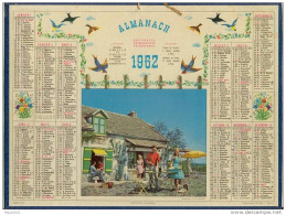 ALMANACH  DES  POSTES  1962  N77 - Groot Formaat: 1961-70