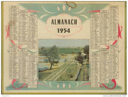 ALMANACH  DES  POSTES  1954  N69 - Formato Grande : 1941-60