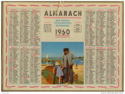ALMANACH  DES  POSTES  1960  N74 - Groot Formaat: 1941-60