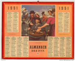 ALMANACH  DES  POSTES  1951  N66 - Groot Formaat: 1941-60