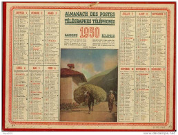 ALMANACH  DES  POSTES  1950  N65 - Tamaño Grande : 1941-60