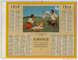 ALMANACH  DES POSTES  N37 - Formato Grande : 1941-60