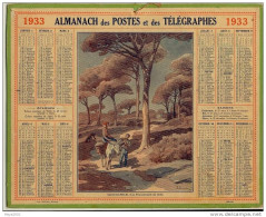 ALMANACH DES  POSTES  N13 - Grossformat : 1921-40