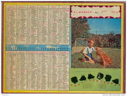 ALMANACH  DES POSTES  N32 - Groot Formaat: 1941-60