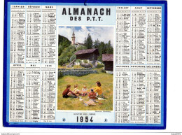 4 CALENDRIERS  P;T;T  ALMANACH  N3 - Groot Formaat: 1941-60