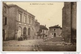 63- MANZAT- LA  MAIRIE  N350 - Manzat