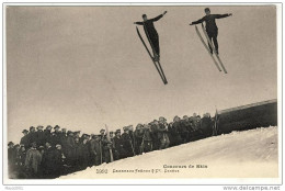 SPORT  D'HIVER- LE  SKI  LE  SAUT  N34 - Port