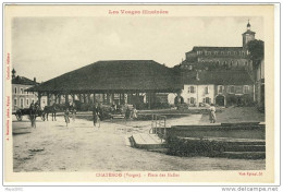 88- CHATENOIS- PLACE  DES  HALLES  N609 - Chatenois