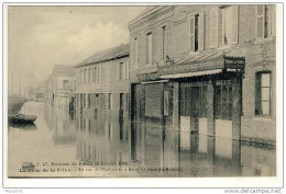 76-SAINT-ETIENNE-DU-ROUVR AY-  INONDATIONS  1910   N1075 - Saint Etienne Du Rouvray