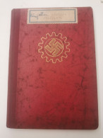 Die Deutsche Arbeitsfront, Mitgliedsbuch 1937 Koblenz - Lettres & Documents