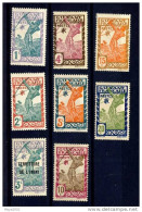 8 TIMBRES  GUYANNE  N47 - Altri & Non Classificati