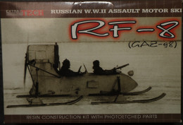 EXTRA TECH - RUSSIAN WWII ASSAULT MOTOR SKI RF-8    - NOOIT GEOPEND MODELBOUW - Vehicles