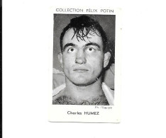 DL19 - VIGNETTE FELIX POTIN 1954 - BOXE - CHARLES HUMEZ - Otros & Sin Clasificación