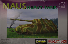 CARSON MODEL SPORT MAUS HEAVY TANK       - NOOIT GEOPEND MODELBOUW   SCALE 1/72 - Véhicules