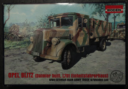 RODEN - OPEL BLITZ ( DAIMLER BUILT. L701 EINHEITSFARRERHAUS )   - NOOIT GEOPEND MODELBOUW   SCALE 1/72 - Veicoli