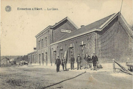 METTET.  ERMETON SUR BIERT.  LA GARE. BELLE ANIMATION. - Mettet