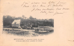 MONTATAIRE (Oise) - Ancienne Route De Mello, Attelage Chevaux Près Carrière De Pierre - Précurseur Voyagé 1903 (2 Scans) - Montataire