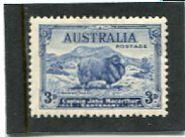 AUSTRALIA - 1934  3d  MACARTHUR  MINT   SG 151 - Ungebraucht