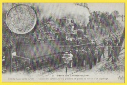 REPRO - Grève Des Cheminots En 1910,locomotive Dételée Par Les Grévistes/chemin De Fer - REPRODUCTION - Streiks